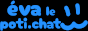 Logo et texte poti.chat